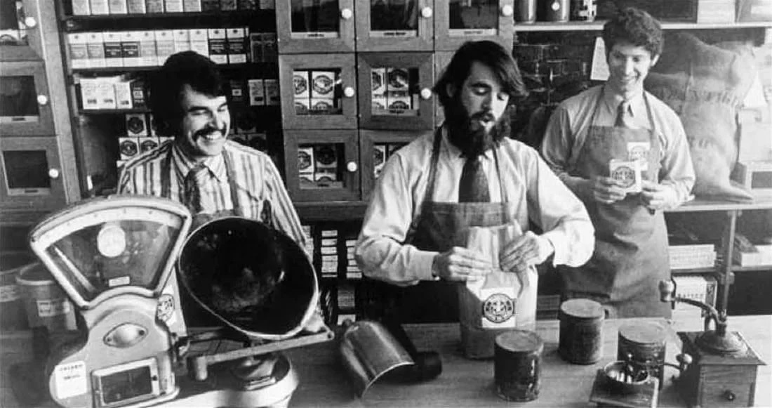 Jerry Baldwin, Zev Siegl, and Gordon Bowker